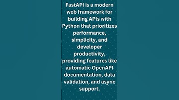 API Development with FastAPI