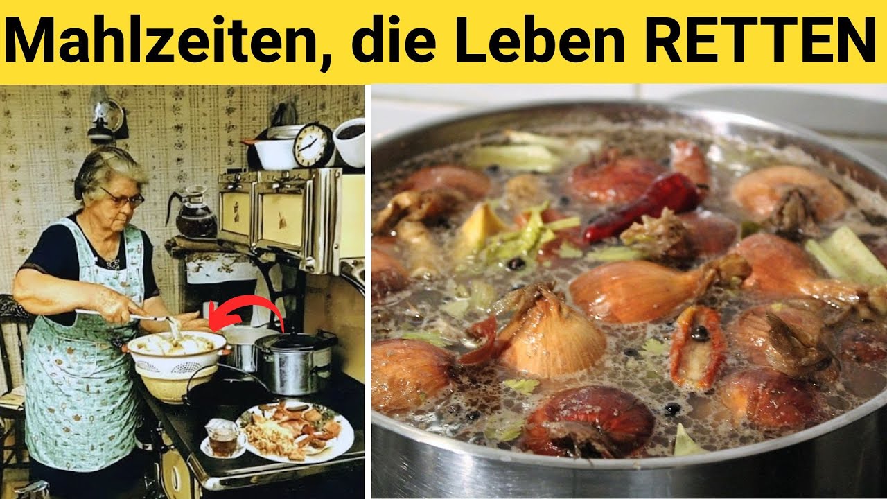20 günstige Gerichte, mit denen unsere Großeltern überlebten
