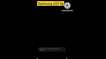 How To Enable The Developer Options On Samsung Galaxy A33 5G