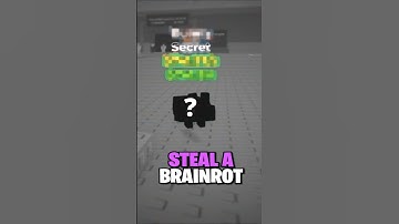 The SHORTEST Brainrot In Steal A Brainrot.