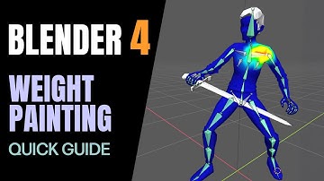 Weight Painting Updates in Blender 4