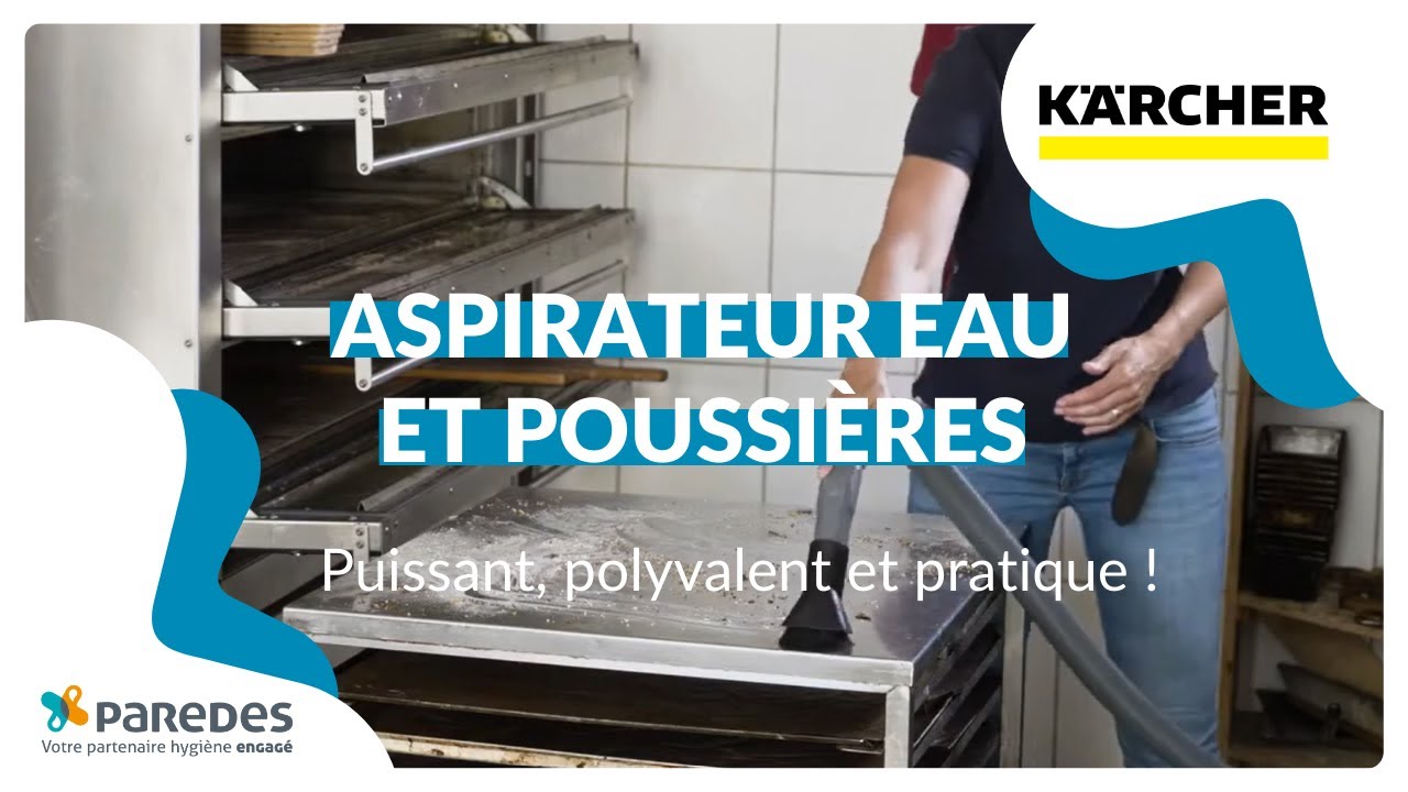 Aspirateur Eau Et Poussières Kärcher NT 27/1 Me - 1380W - Cuve 27L - Professionnel - Fonction Soufflerie