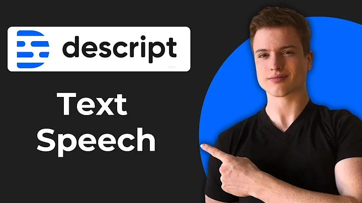 How To Use Descript Text To Speech (Full Guide)