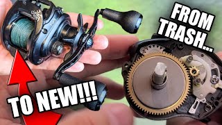 99% of Anglers WOULD NOT FIX THIS! (Baitcaster Repair) 