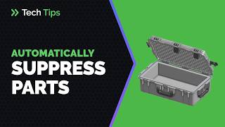 How to Automatically Suppress Components with Dynamic Suppression in Onshape