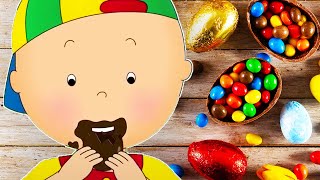 Chocolate Surprise Eggs | Caillou Cartoon