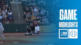 St. Thomas At Minnesota Highlights Big Ten Baseball 03252