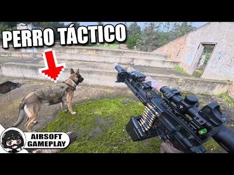 I use a TACTICAL DOG and WE GET ACCUSED OF CHEATING❗️😱 ▬ Yio Airsoft Gameplay