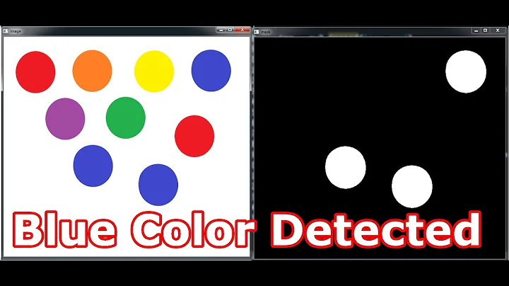Python OpenCV Color Detection Example