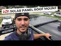 DIY Solar Panels Roof Mount for Camper Van (Ford Transit)