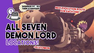 How To Easily Get All Seven Demon Lords In Digimon Story Time Stranger And Plutomon Too