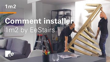 Comment installer l’escalier 1m2 | EeStairs