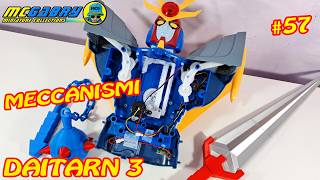 DAITARN 3 GAZZETTA N.57 MECHANISMS OF TRANSFORMATION - UNBOXING MODELLING NEWSSTAND