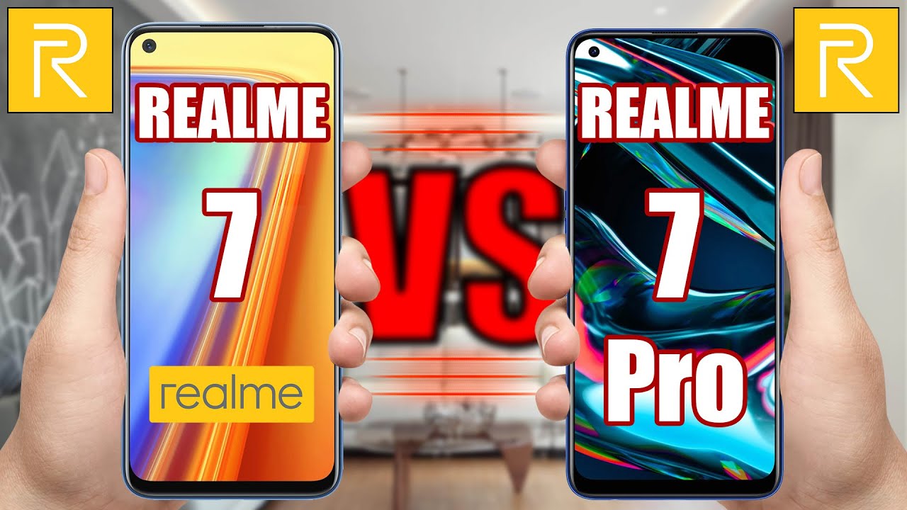 Realme 7 vs Realme 7 Pro