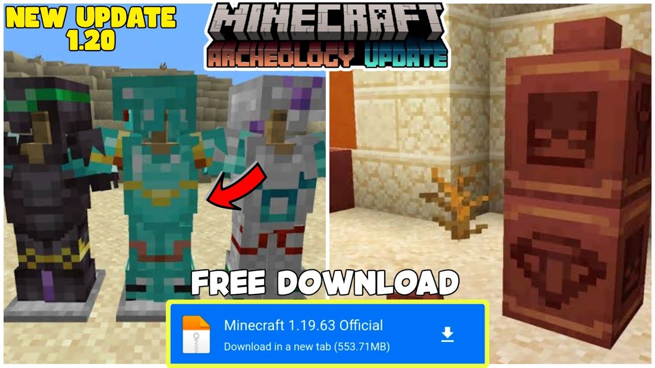 Minecraft 1.20 Mediafire Download Free For Android