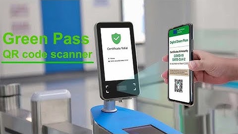 Face Recognition with European Health QR Code Scanner