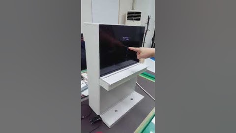 1st prototype - Contactless touch screen