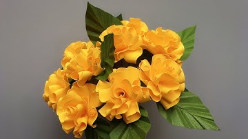 ABC TV | How To Make Paper Flower With Shape Punch #2 - Craft Tutorial