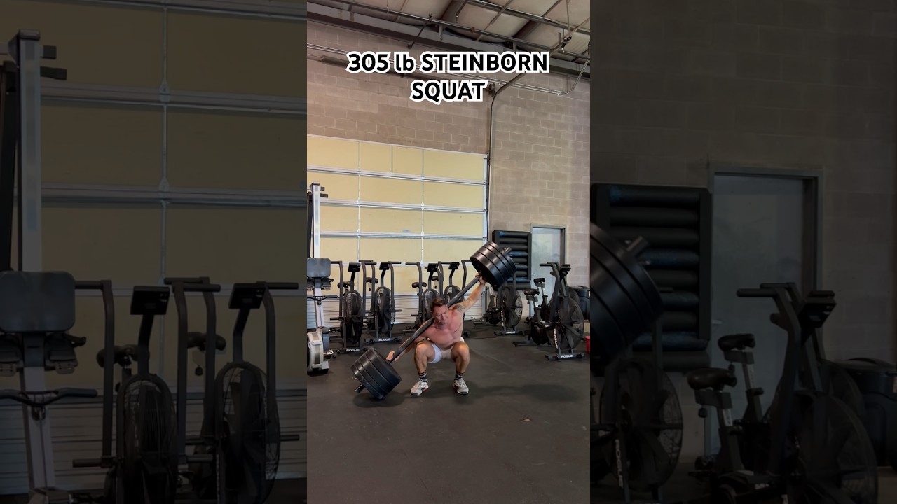 🚨305 lb STEINBORN Squat🚨 