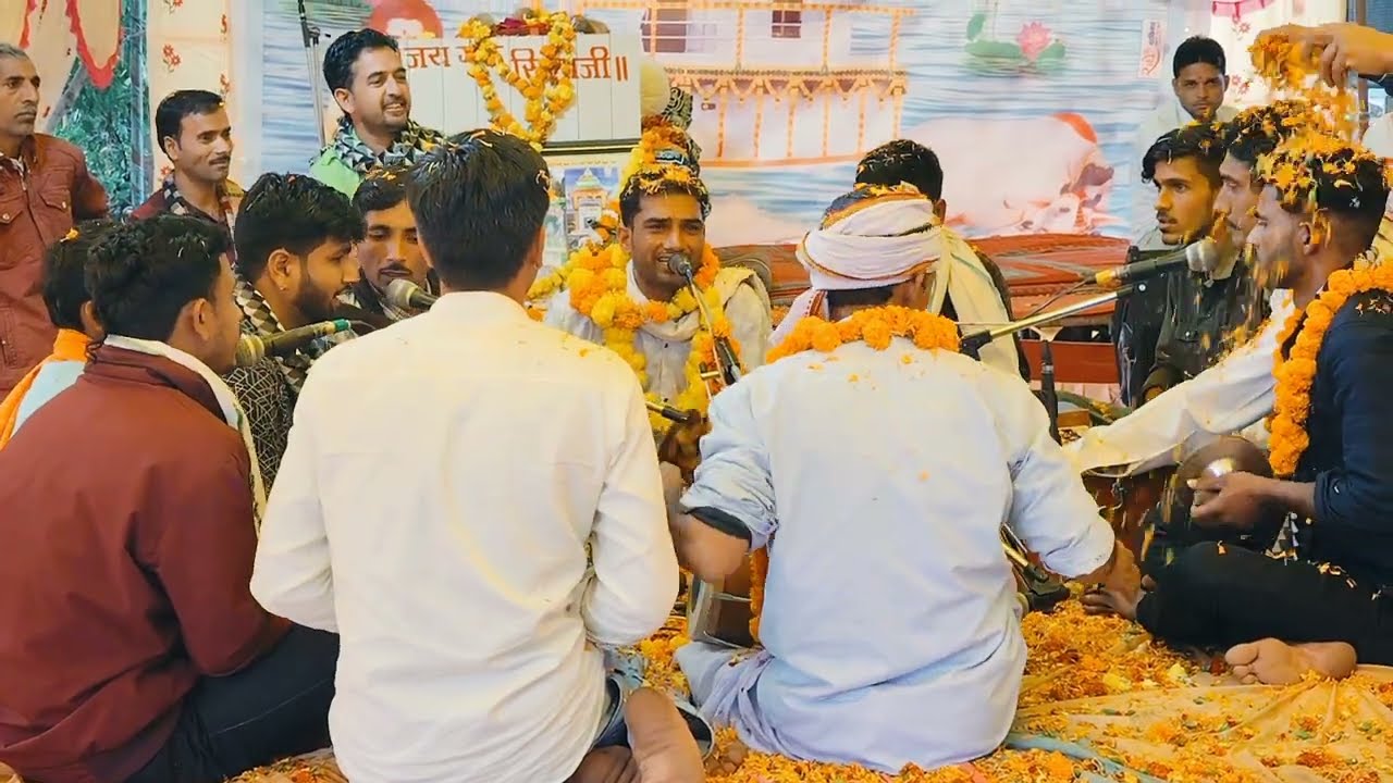 #sant singaji Bhajan Mandal राधा का मन बसी गयो श्याम मुरारी रे Sangvani अति सुन्दर प्रस्तुति