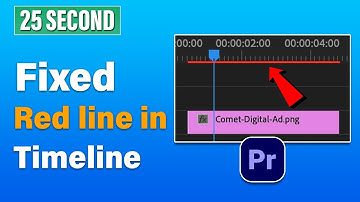 How To Fix Red line on timeline In Premiere pro (EASY)