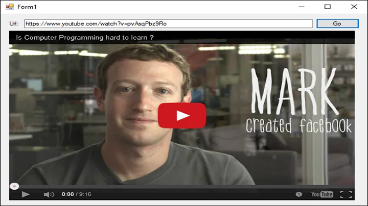 C# Tutorial - How to Add or Embed Video into Windows Forms | FoxLearn