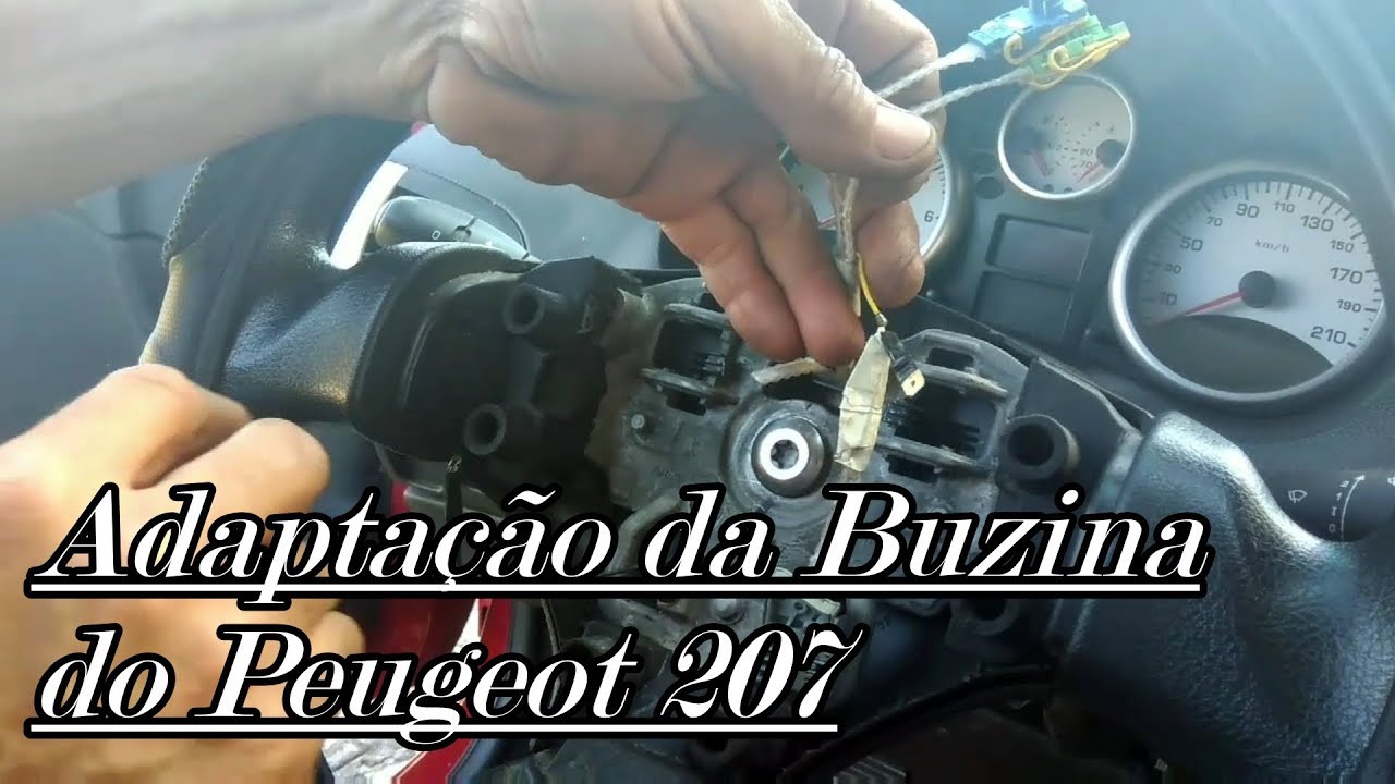 Melhor Adaptação da Buzina do Peugeot 207