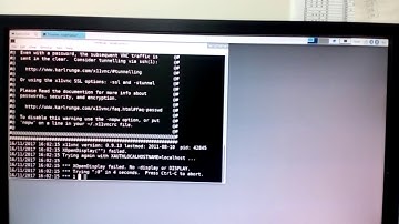 openbsd as vnc server ;  arch linux as vnc .client