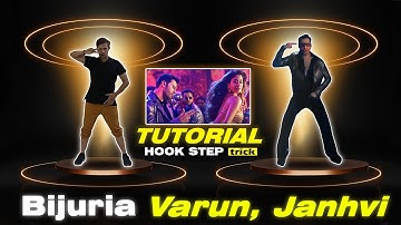 Bijuria 😍 | Bijuria Hook Step Dance Tutorial 🔥 | Varun Dhawan , Janhvi | Sonu Nigam | DAryanNewFace
