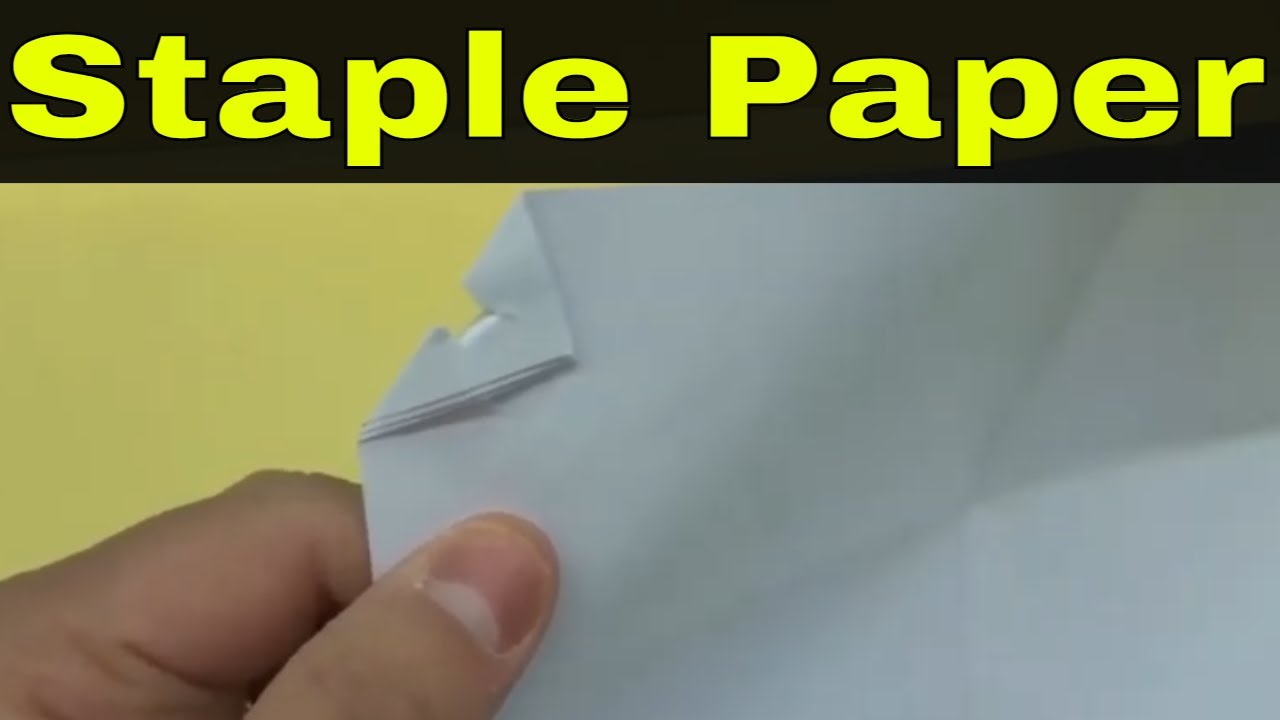 Why Staples Are Better Than Paperclips