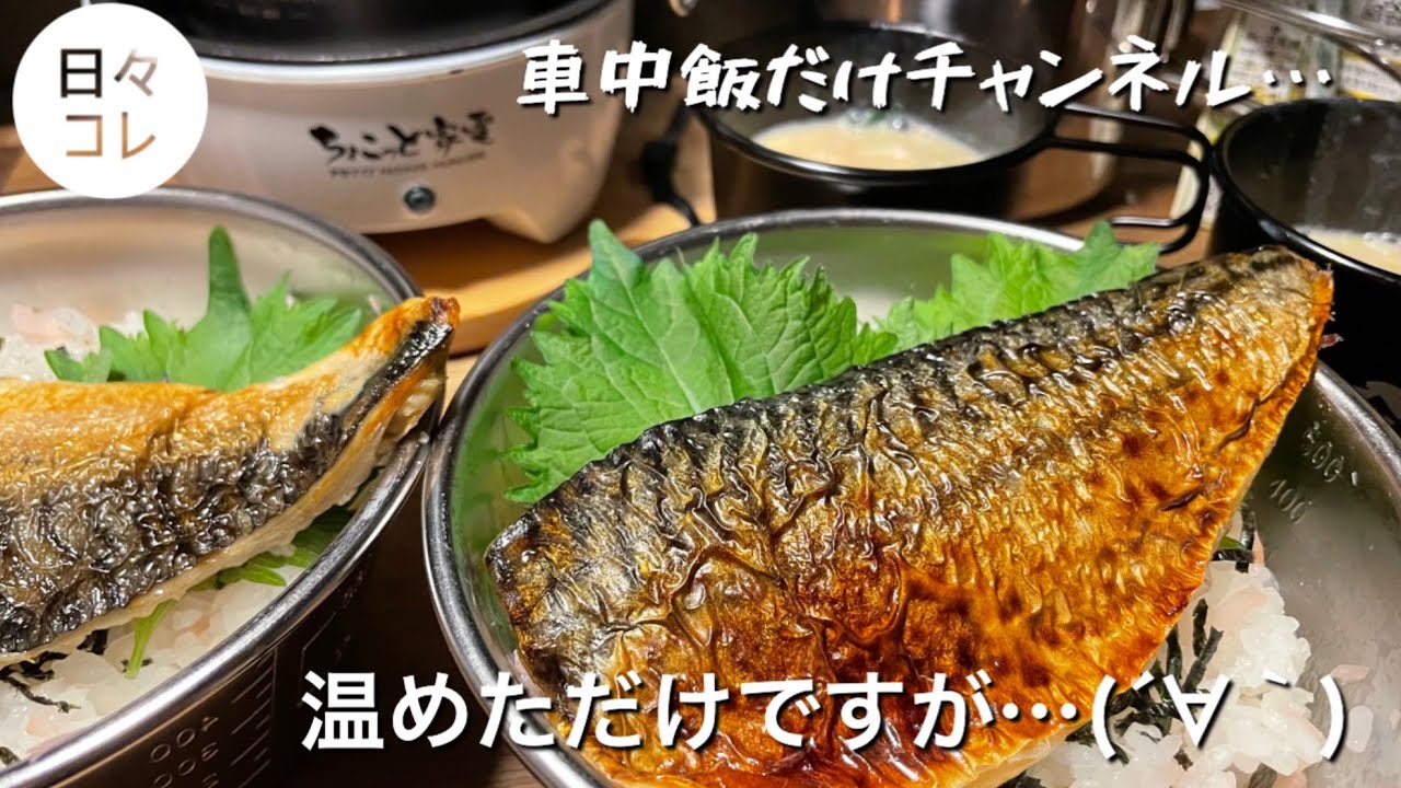 コンビニの鯖焼き温めただけ丼