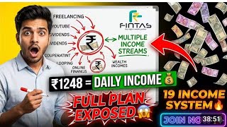 Fintas app digital account mlm Just lonch watsap cal 7980391441 Bangali Long eg #beral 