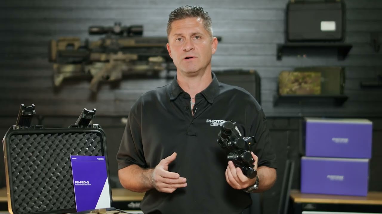 Photonis Defense PD-PRO-Q 107 degree FOV Quad Tube NV Goggles