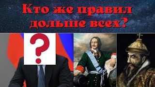 Цари рекордсмены: Кто из правителей России дольше всех оставался у власти?