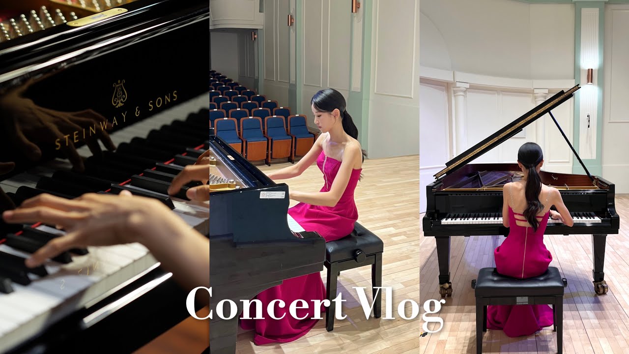 경희대 음대생의 연주회 준비 일상 | 카푸스틴 Variation 연습과 보통의 하루