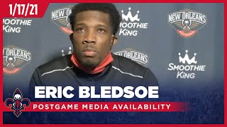 Eric Bledsoe on the Pelicans guard play | Pelicans-Kings Postgame 1/17/21