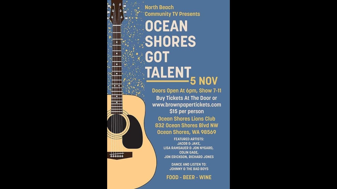 Live at North Beach TV Ocean Shores Got Talent Highlight Performances