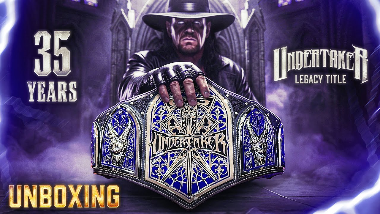 Я купил чемпионский пояс "The Undertaker's 35 Years Deadman Legacy"!