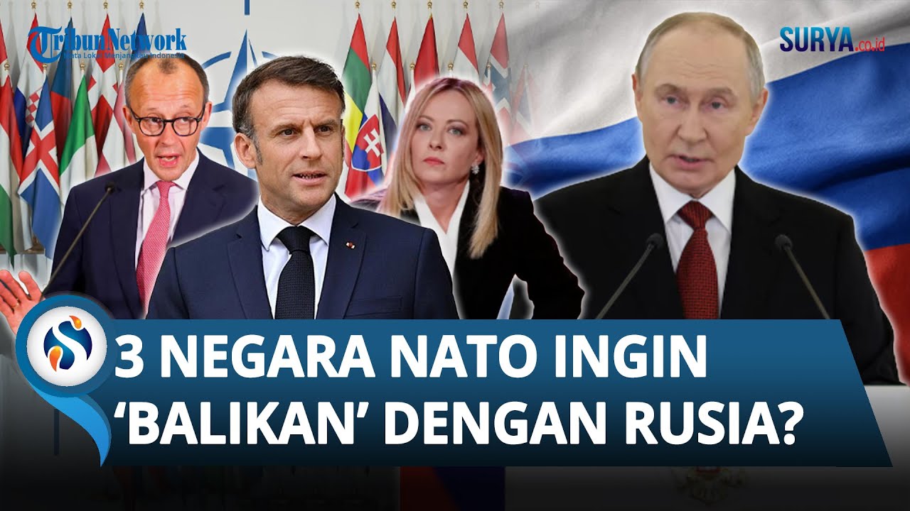 AS DITINGGAL SEKUTU? 3 Negara NATO Dukung Dialog dengan Rusia Kala Trump Ingin Caplok Greenland