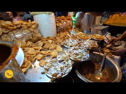 Kolkata Famous Papdi Chaat & Dahi Puchka Rs. 40/- Only l Kolkata Street Food