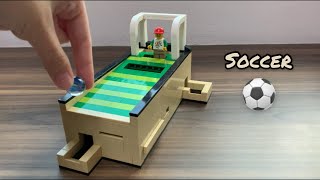 How to build a mini Lego soccer machine *working* screenshot 5