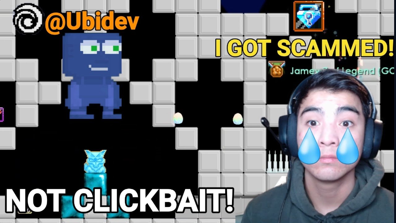 @Ubidev Scammed Me! RIP! ( NOT CLICKBAIT! ) - Growtopia