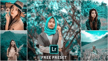How to edit Aqua and teal brown  - Lightroom mobile tutorial free preset