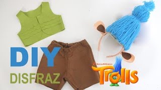 Ón Diy Disfraz De Trolls Para Niños En Todas Las Tallas