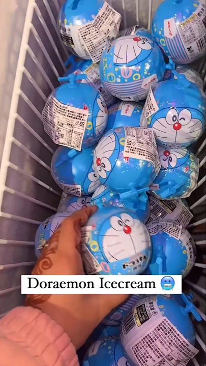 Doraemon icecream ♥️ #doraemon #icecream #youtube #cute