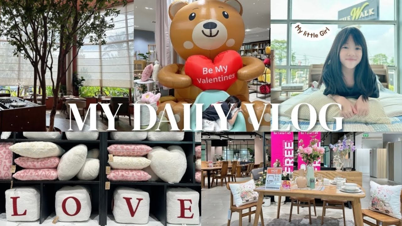 VLOG : Happy Valentine’s Day 2026 ❤️ ไปกินอาหารเช้าที่ Cou Cou ต่อด้วยไปดูเตียงให้มิกิที่ Index จ้า 