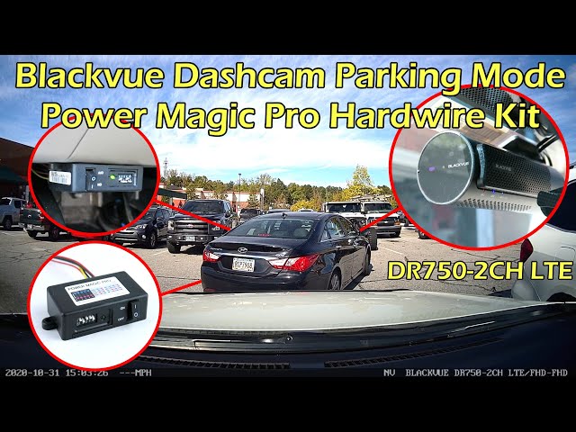 Blackvue Dashcam Parking Mode - Power Magic Pro Hardwire Kit - YouTube