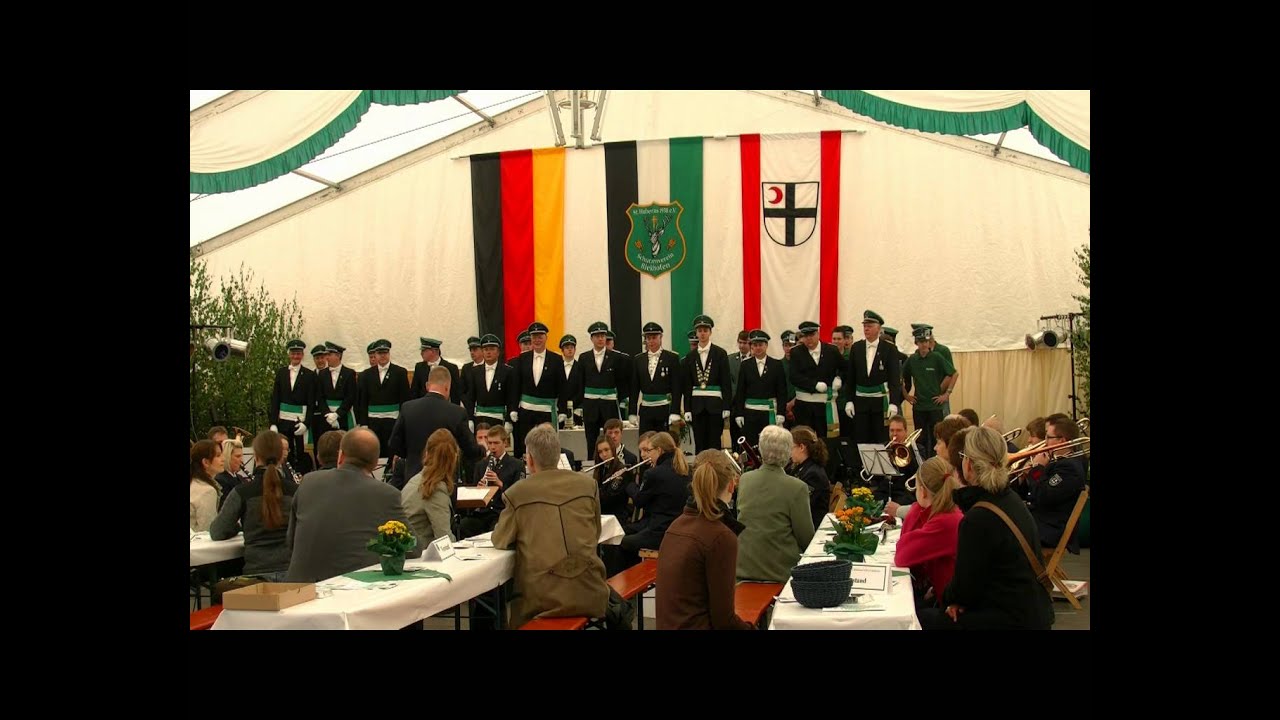 Uraufführung Biekhofer Schützenmarsch 24 07 2011