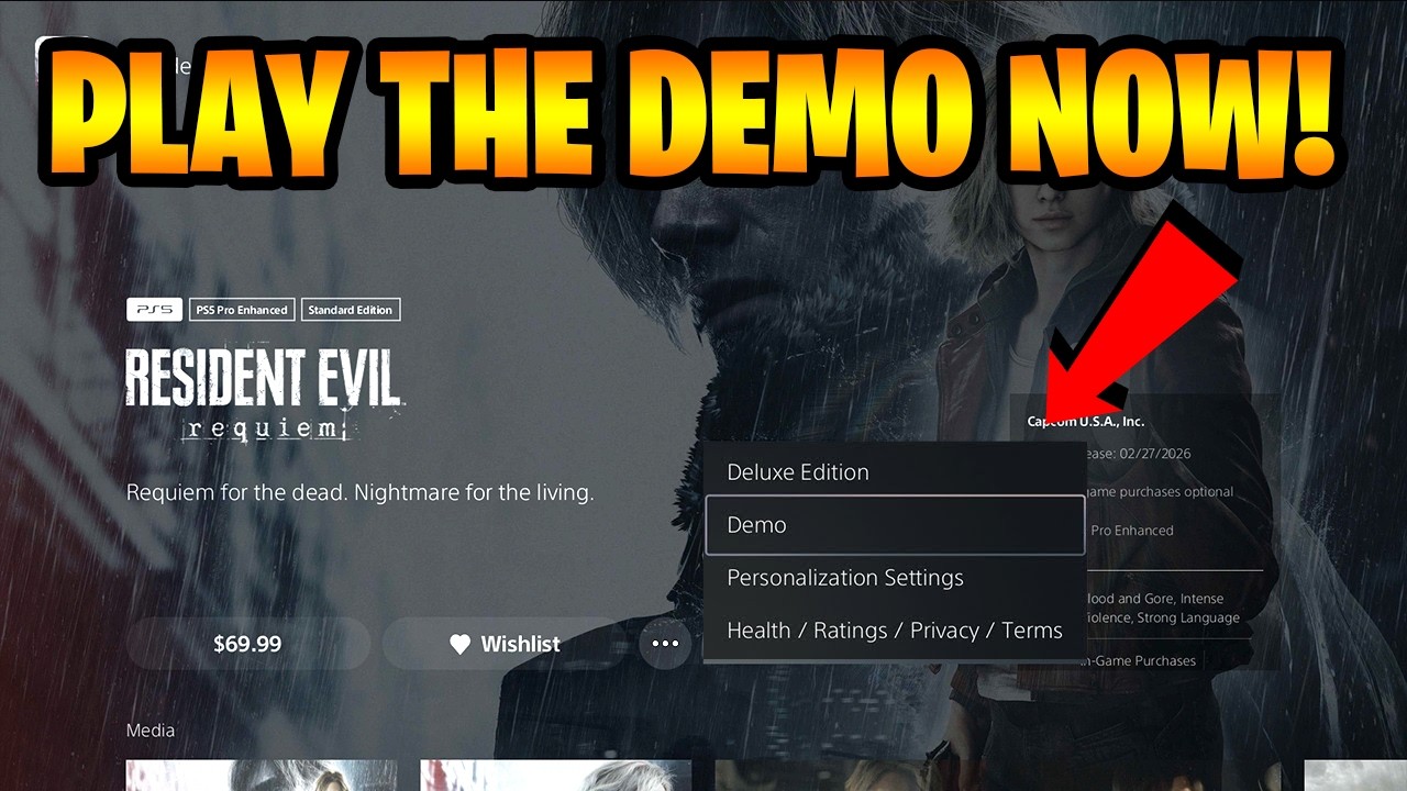 Как сыграть в демоверсию Resident Evil Requiem прямо сейчас - Демоверсия Resident Evil 9