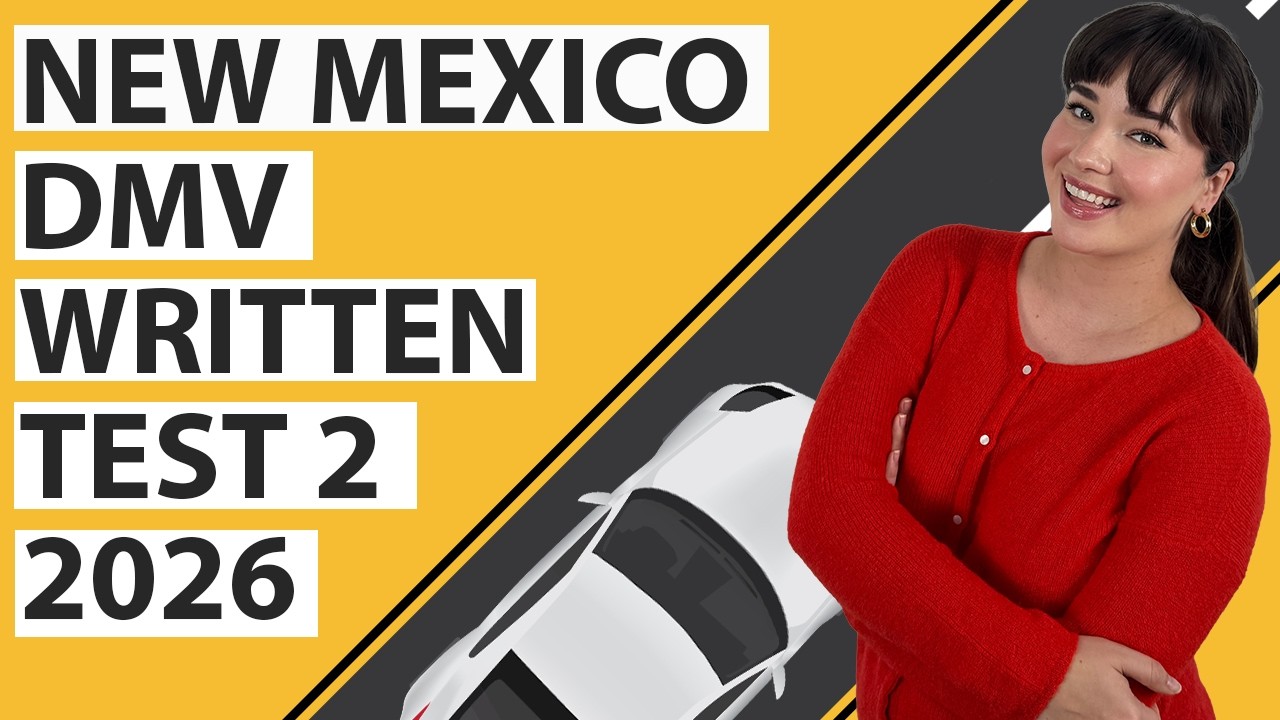 New Mexico DMV Written Test 2 2026 (60 Questions with Explained